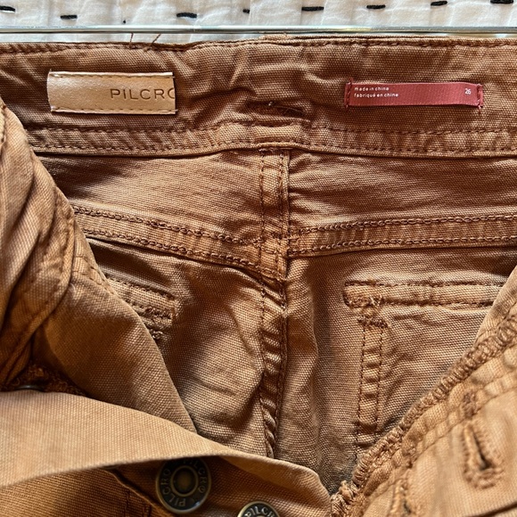 Anthropologie Pilcro Utility Kick Flare Pants - Picture 2 of 8